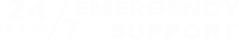 24x7 Emergency Support